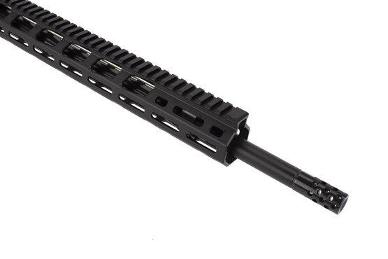 Ruger 8514 MPR AR-15 is equipped with Ruger's radial ported muzzle brake for reduced recoil and muzzle rise